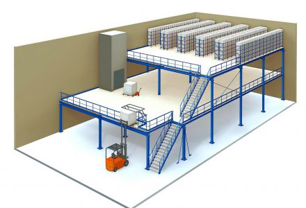 閣樓貨架平臺如何實現(xiàn)消防安全的防范